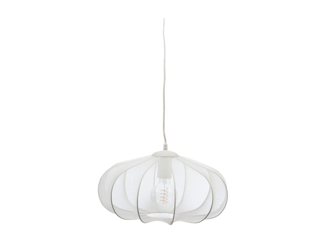 Suspension Betty blanc 38 cm