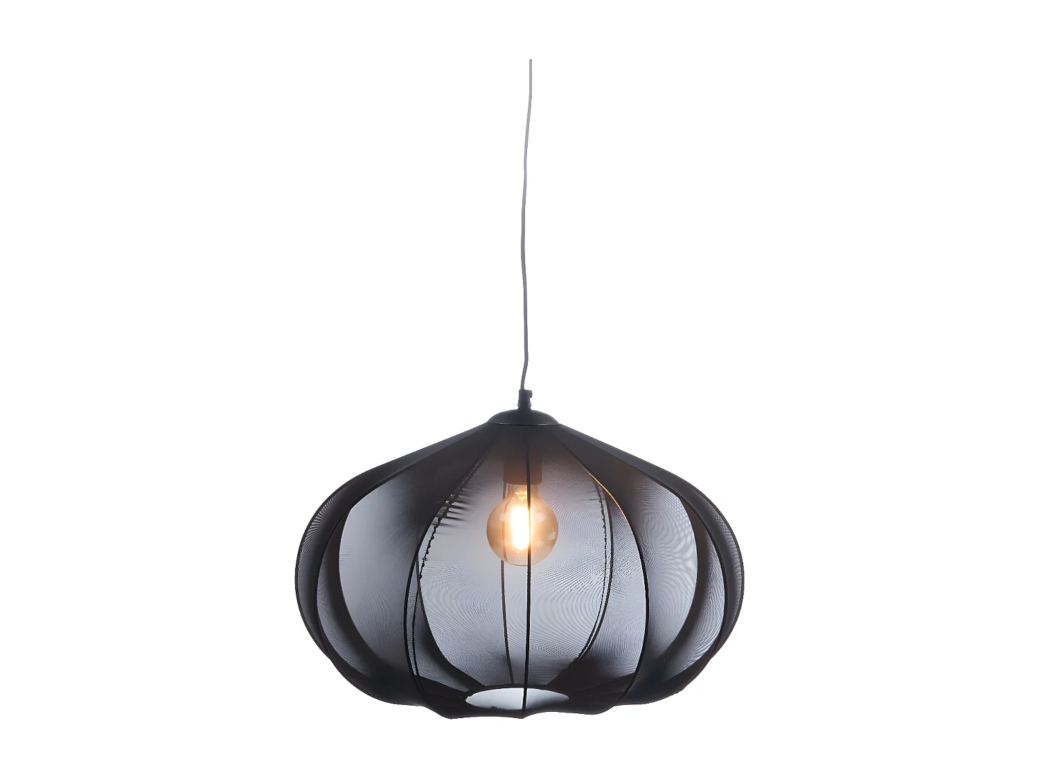 Suspension Betty noir 50 cm