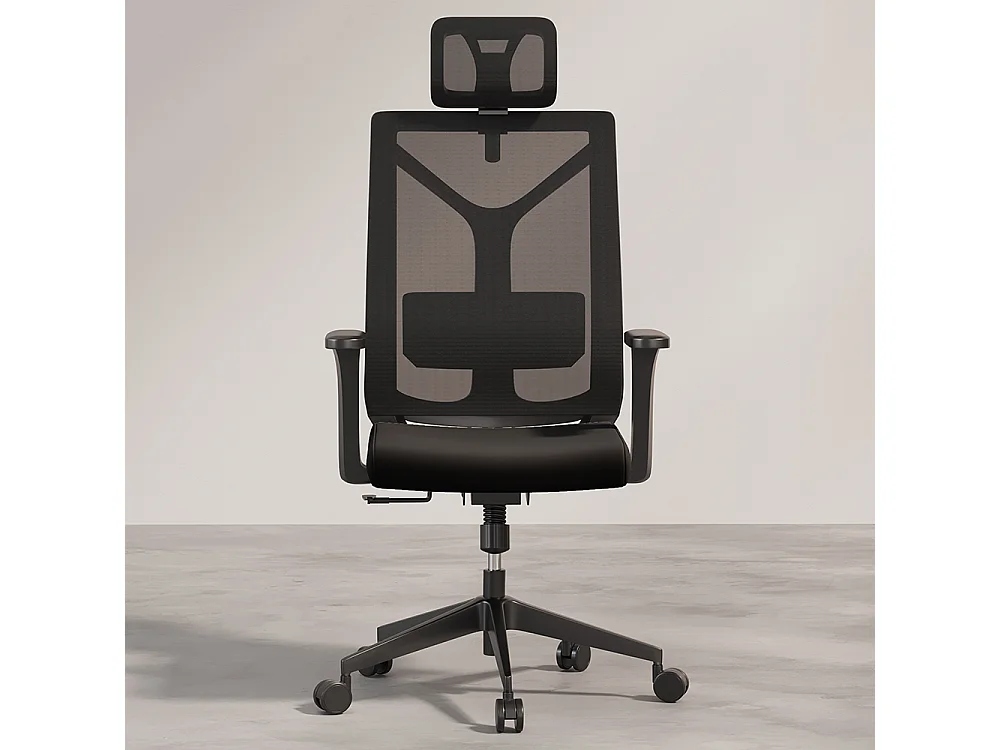 Sedia da ufficio ergonomica con ruote e braccioli - Pebbles