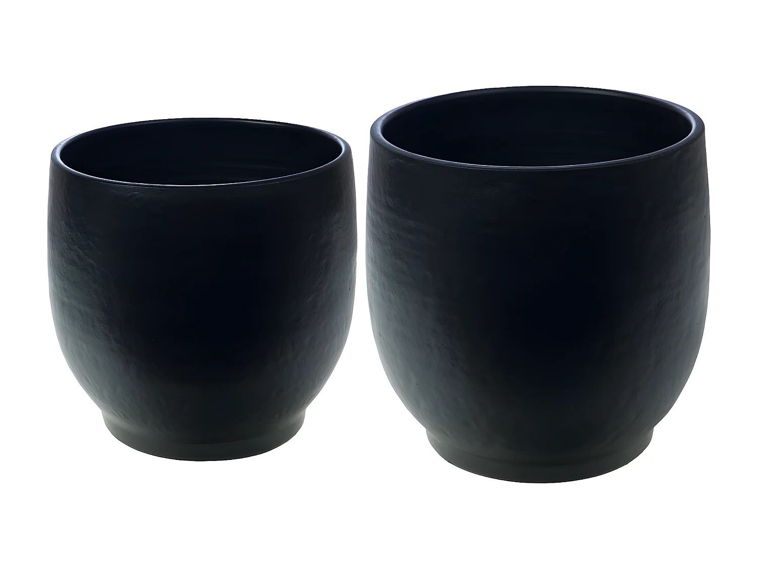 Cache pot Esna Noir 39x38 cm