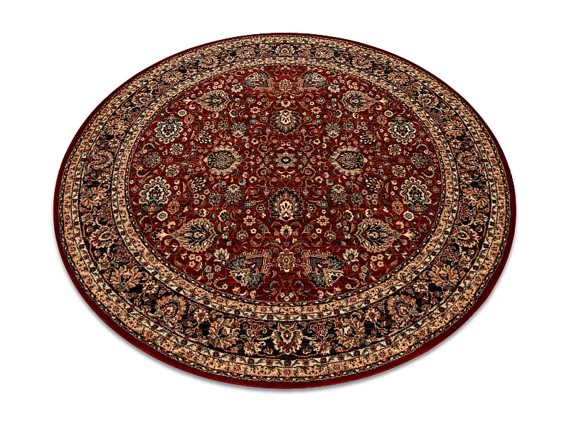 Tappeto di lana KASHQAI 4362 300 cerchio ornamento chiaretto / nero cercle 160 cm