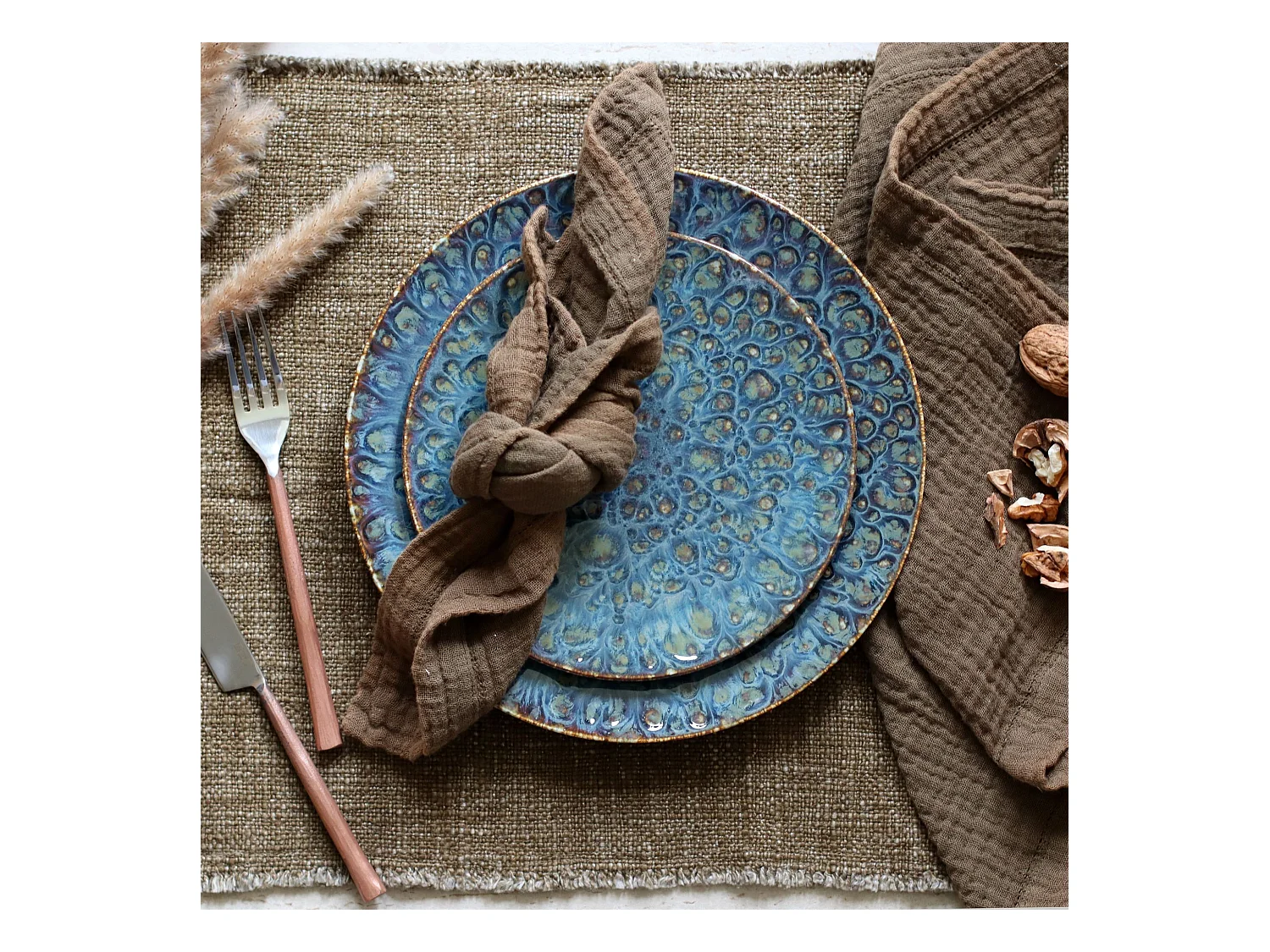 Ogo Living - Lot 6 Assiettes A Dessert Venus 20cm En Porcelaine