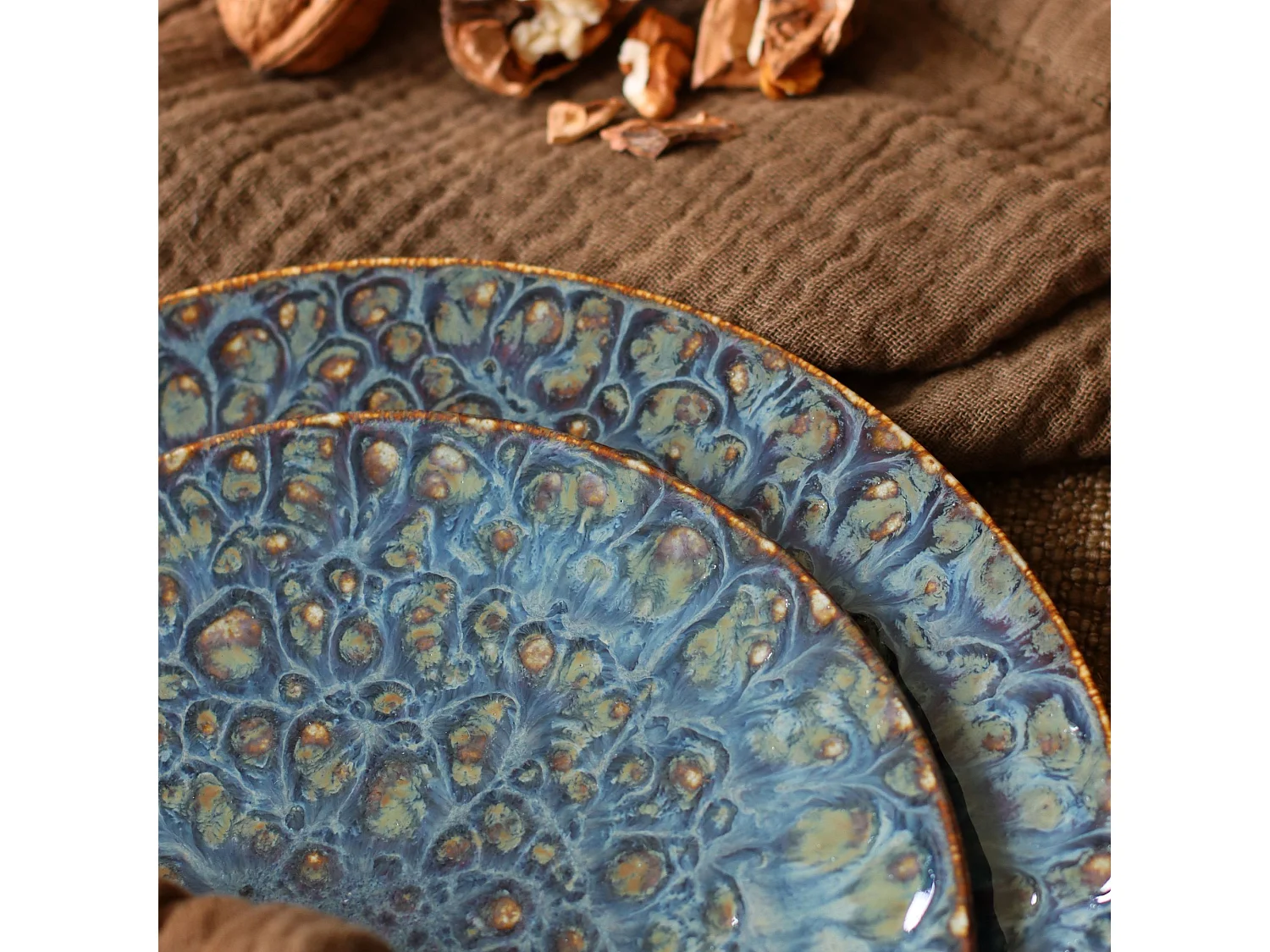 Ogo Living - Lot 6 Assiettes A Dessert Venus 20cm En Porcelaine