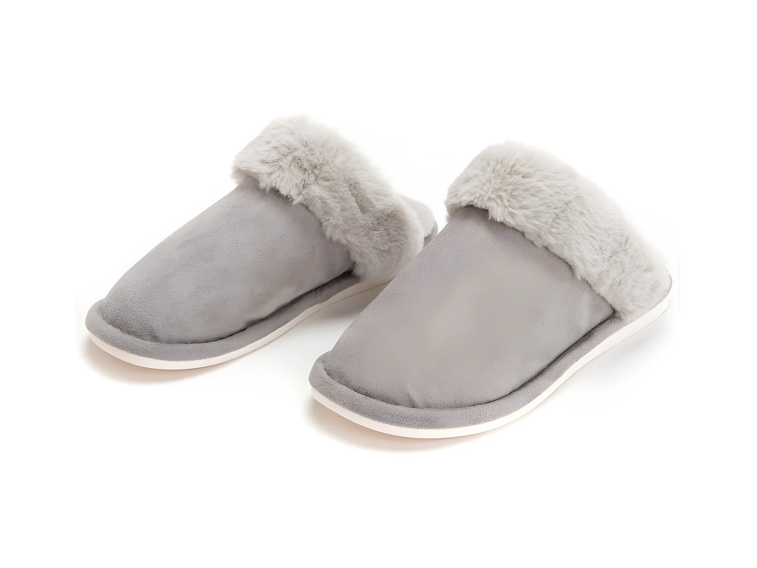 Chaussons Luxe gris clair 37/38