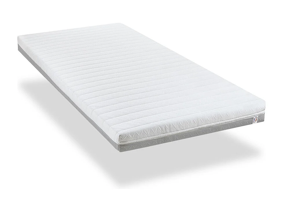 OLYMPE LITERIE | Ensemble VENUS 90x190 cm | Matelas Mousse Haute Densité + Sommier Métal