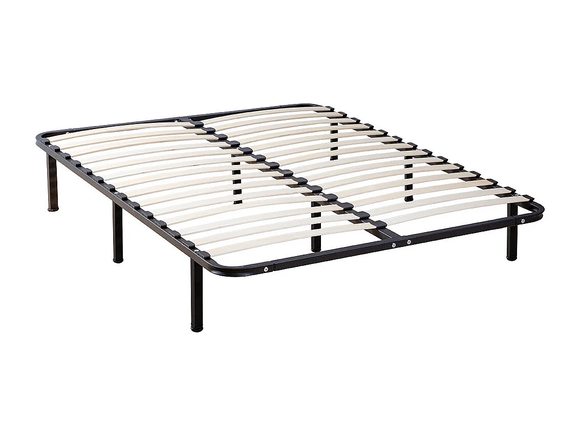 OLYMPE LITERIE | Pack Prêt à dormir VENUS 160x200 cm | Matelas Mousse Haute Densité + Sommier Métal + Accessoires