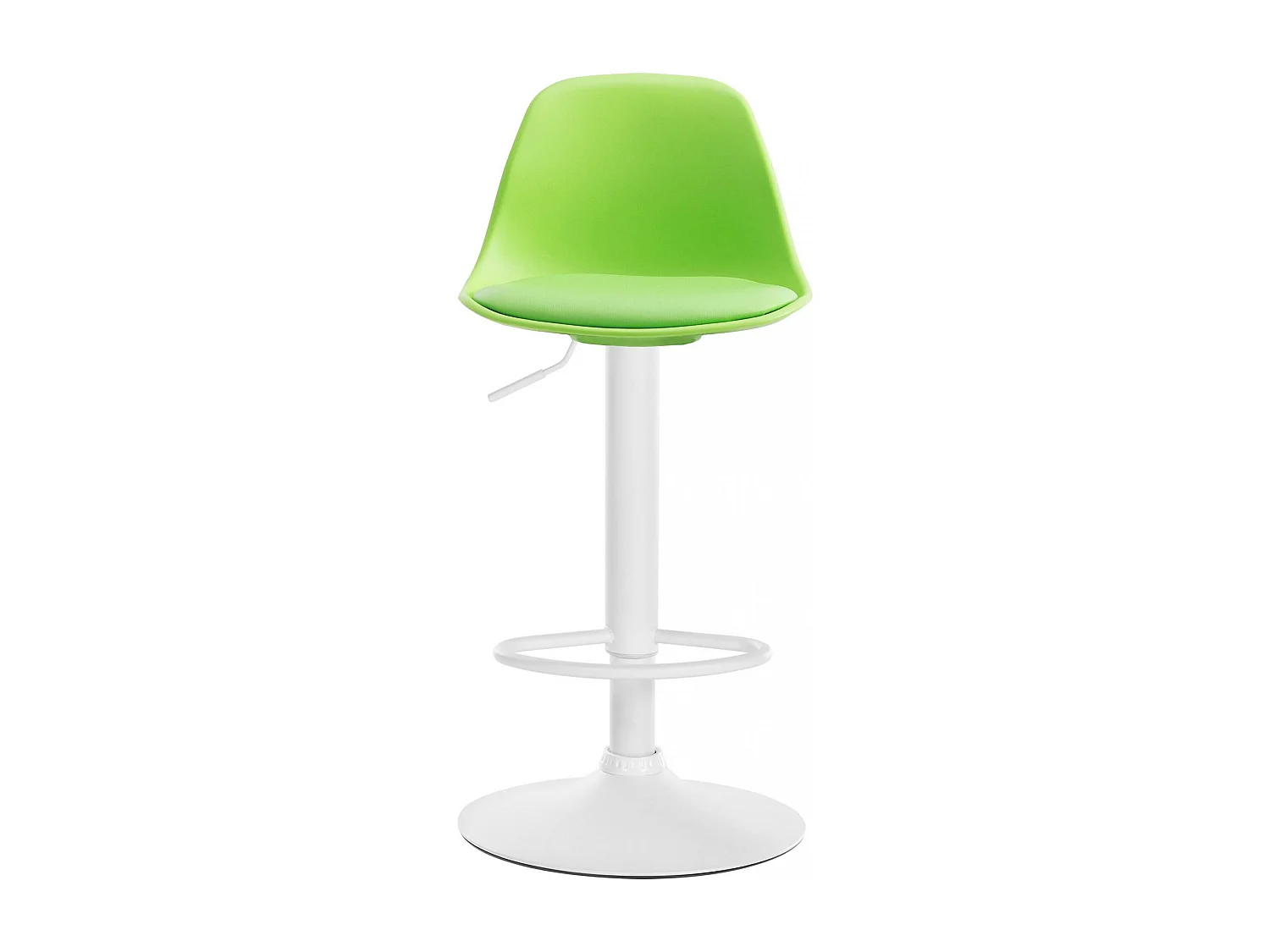 Tabouret de bar - Plastique & Métal - Vert - Kiel