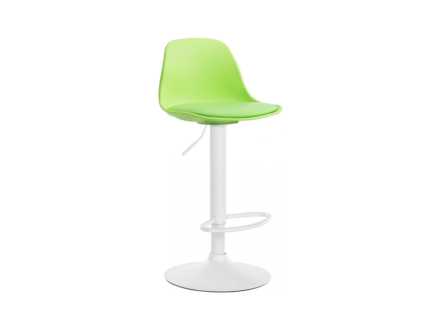 Tabouret de bar - Plastique & Métal - Vert - Kiel