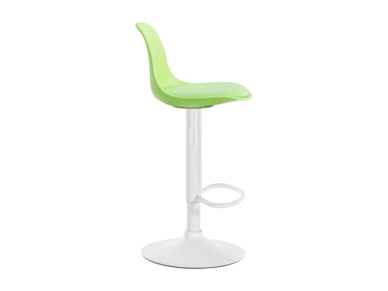 Tabouret de bar - Plastique & Métal - Vert - Kiel