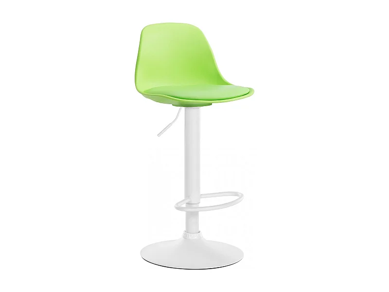 Tabouret de bar - Plastique & Métal - Vert - Kiel