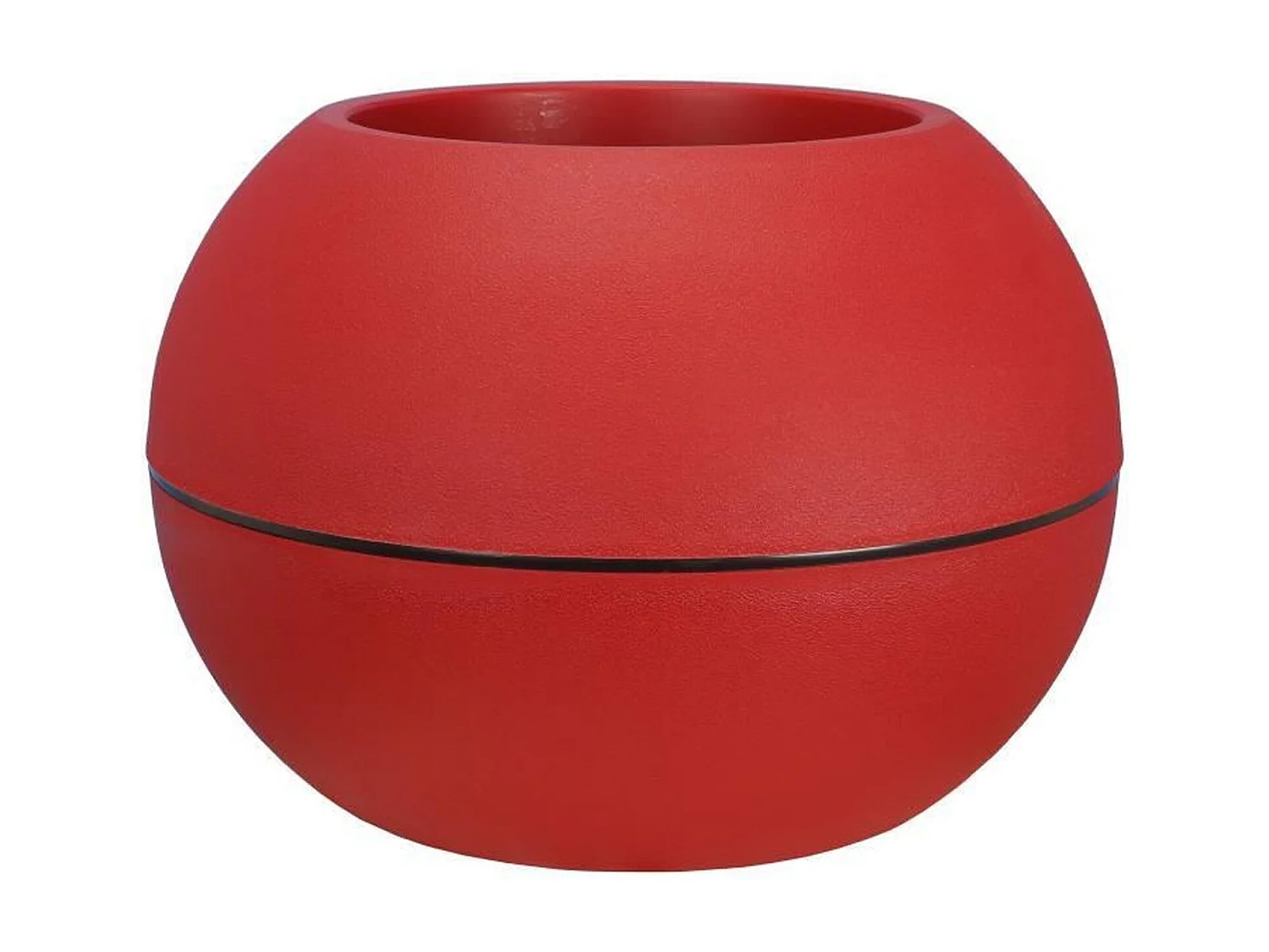 Pot de fleurs Boule - D40 - rouge