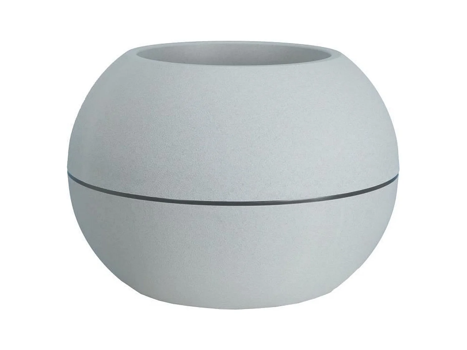 Pot de fleurs Boule - D40 - stone