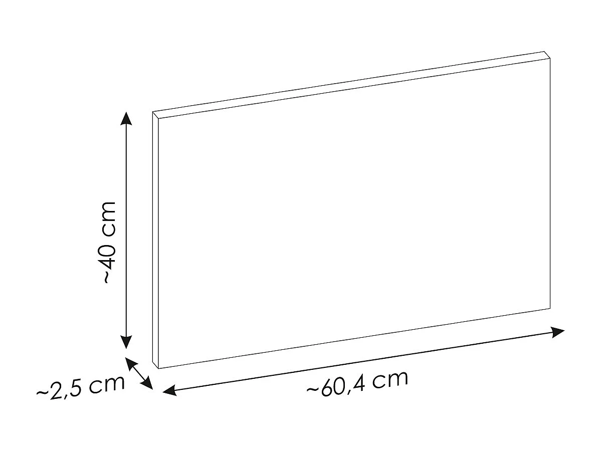 Waschtisch 60cm 2 Türen Waschtisch Riva Schwarz und Holz