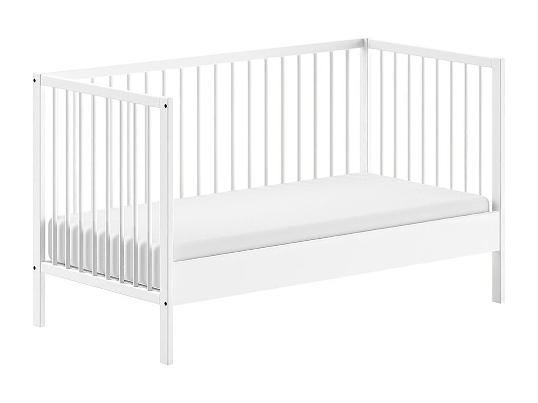 Lit évolutif 70x140 sommier inclus Meryl Blanc