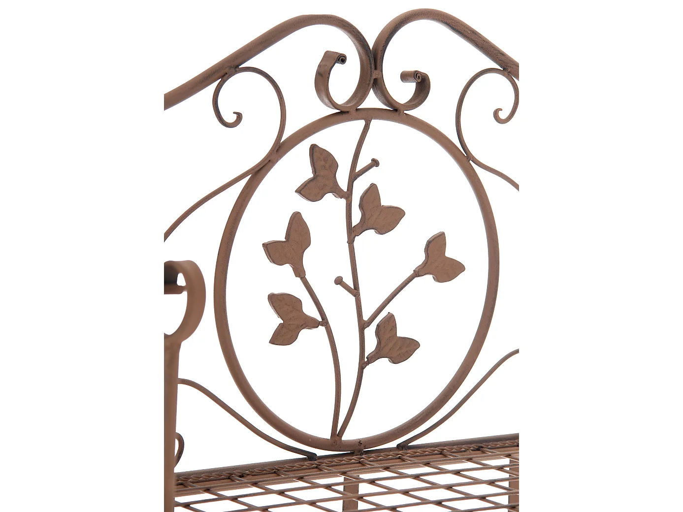 Étagères sur pied - Métal - 60 x 33 x 158cm - Marron antique - Arona