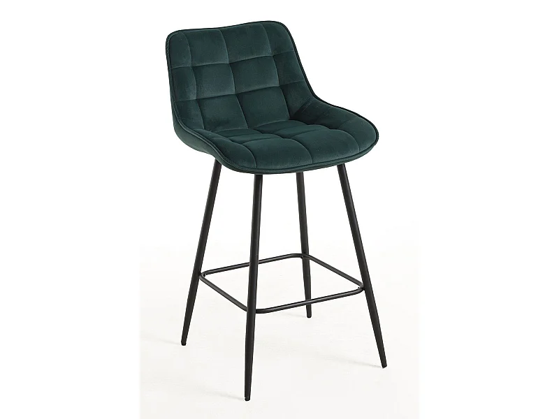 Lote de 4 Taburetes Chemel - Verde