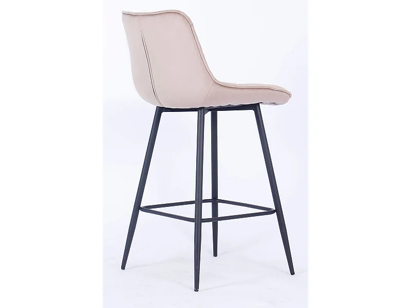 Lote de 4 Taburetes Chemel - Beige