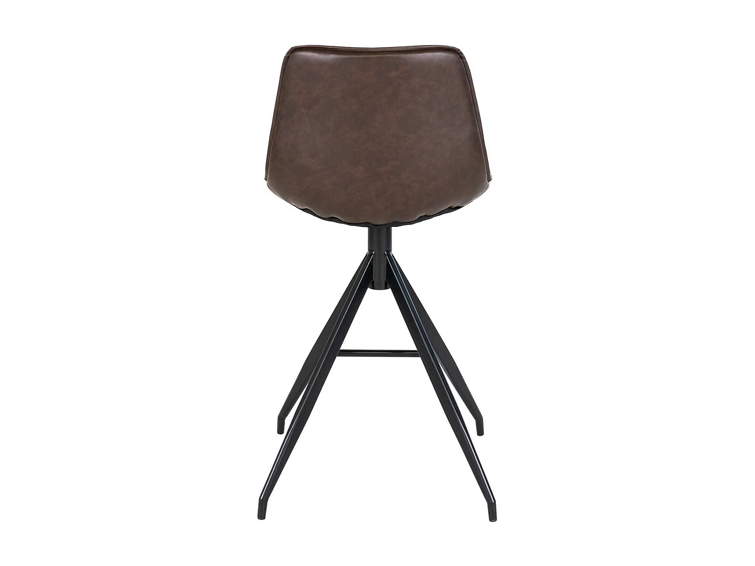 Set 2 Sgabelli Alti Monaco, Marrone, 47x46x84 cm, EPIKASA