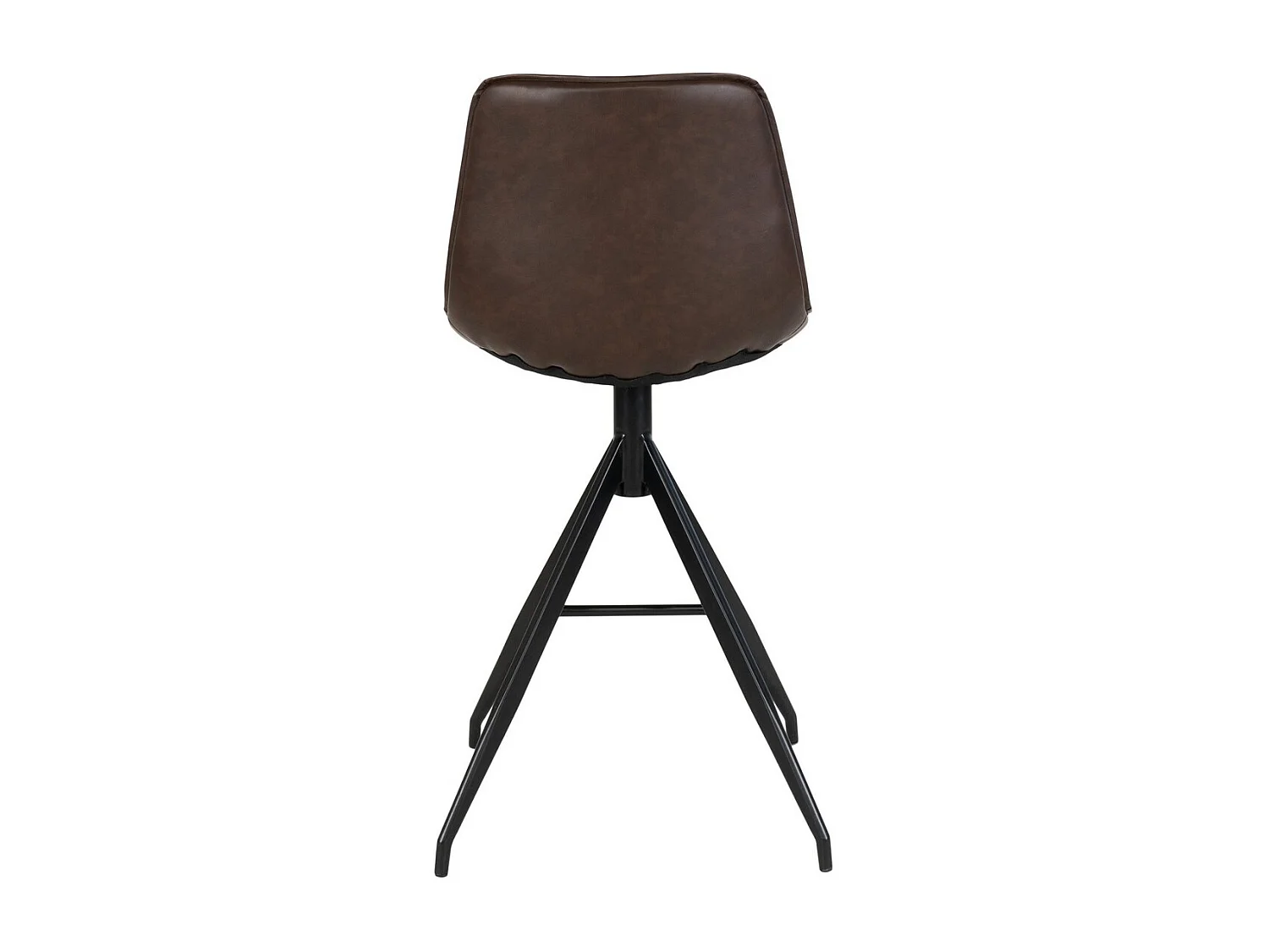 Set 2 Sgabelli Alti Monaco, Marrone, 47x46x84 cm, EPIKASA