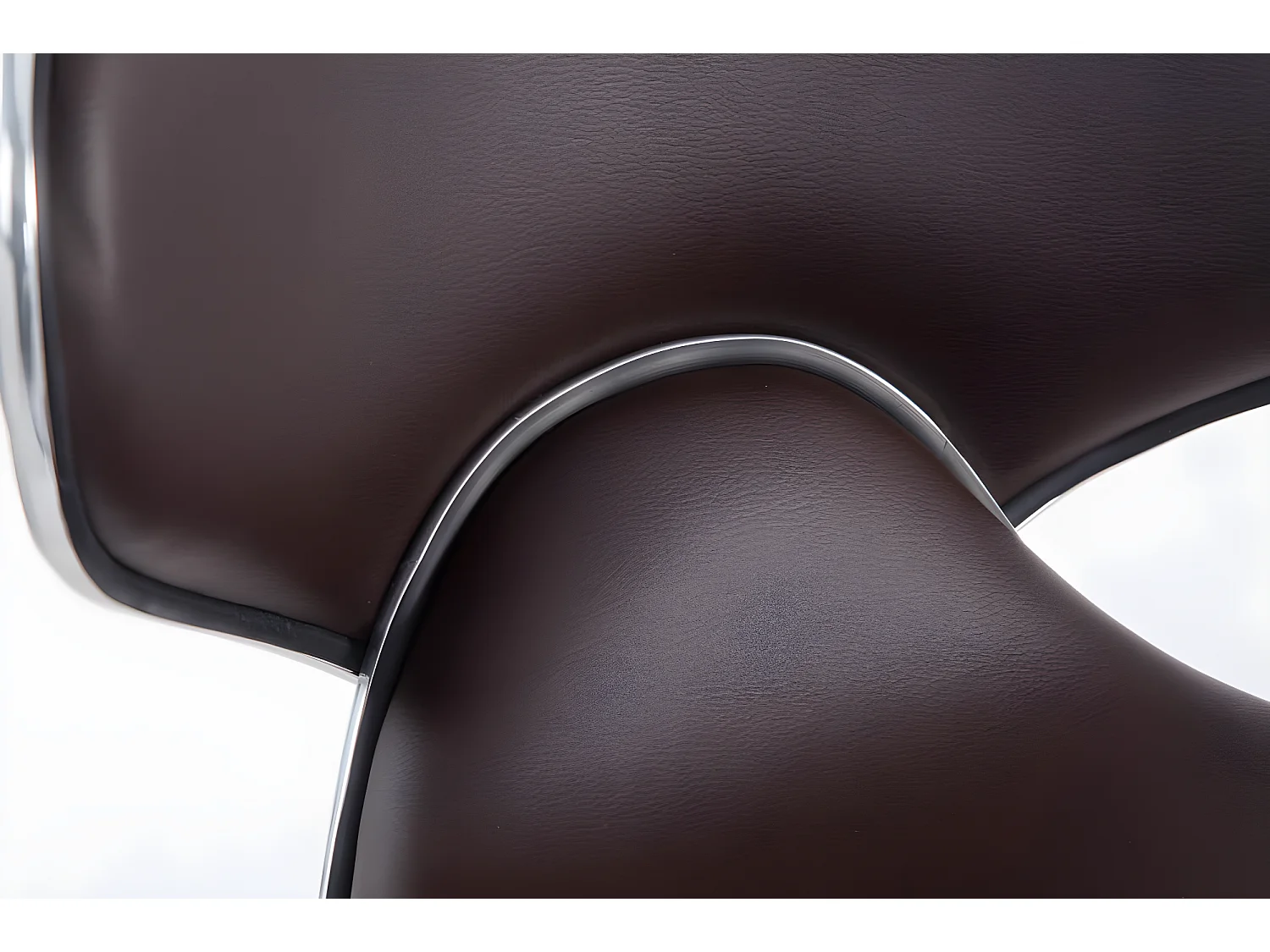 Tabouret de bar chaise métal marron TDB10125