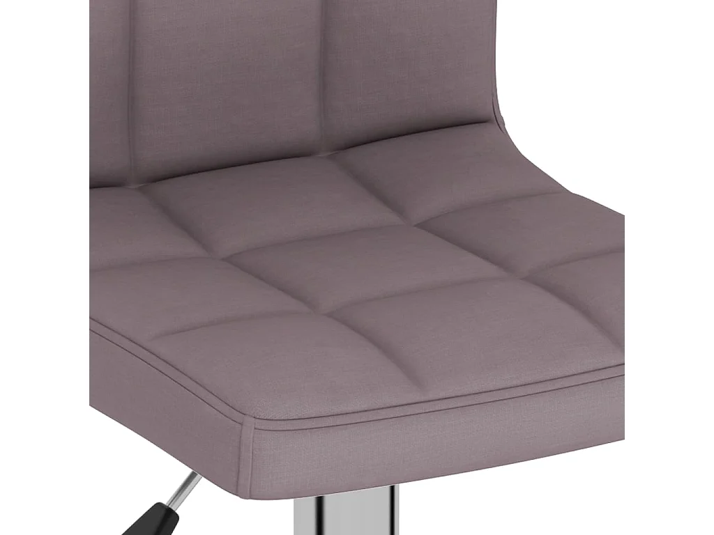 Barkrukken 2 st stof taupe