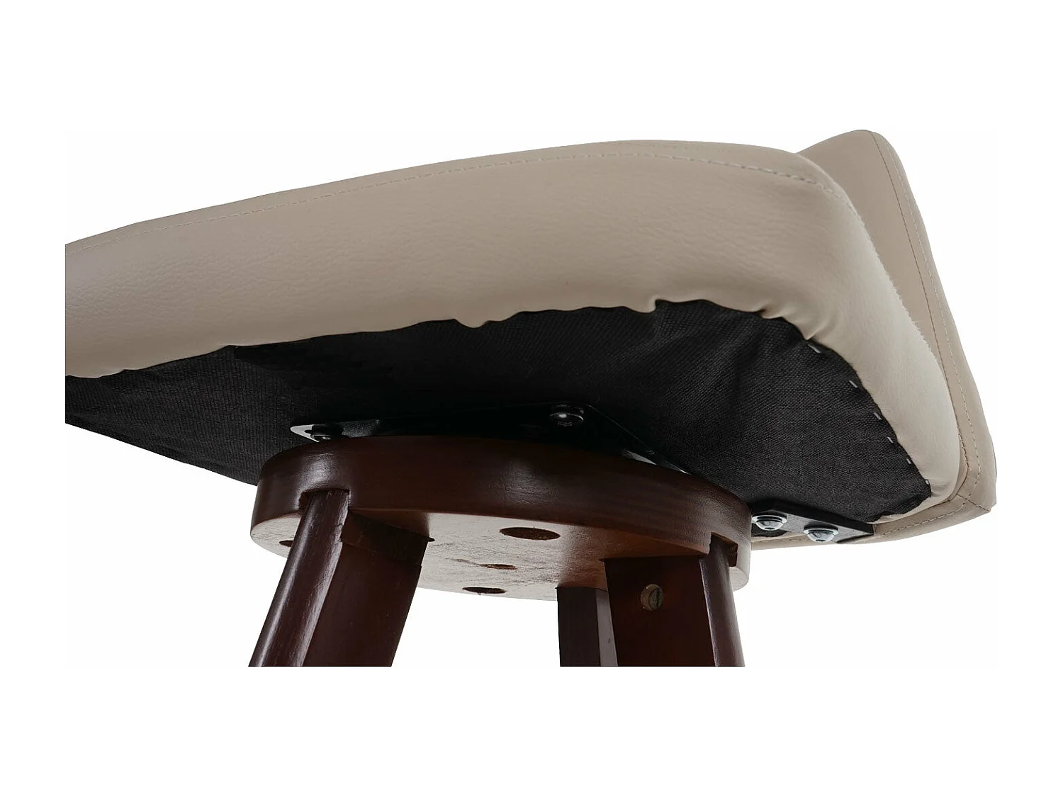 Tabouret de bar chaise bois marron 50 x 50 x 96 cm 04_0005278