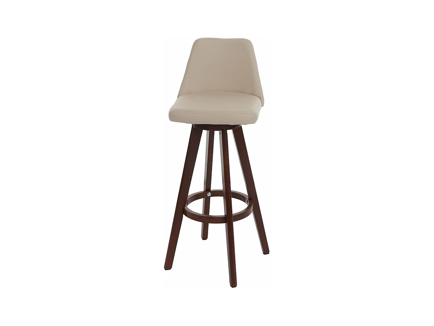 Tabouret de bar chaise bois marron 50 x 50 x 96 cm 04_0005278