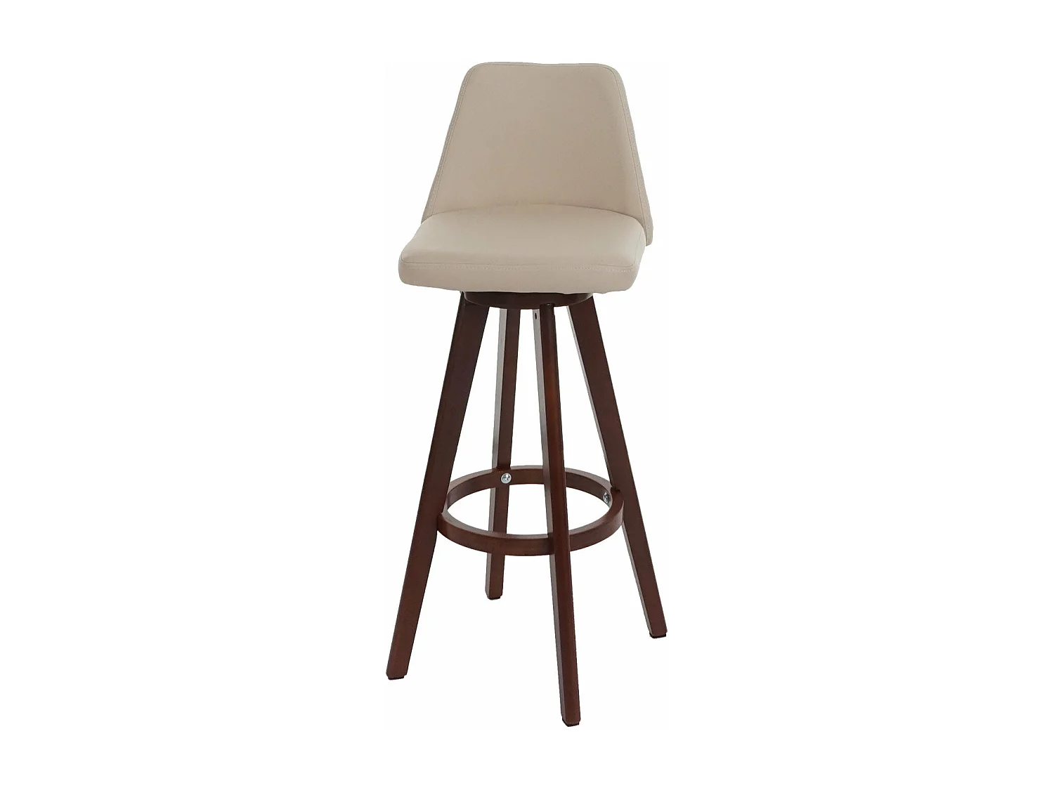 Tabouret de bar chaise bois marron 50 x 50 x 96 cm 04_0005278