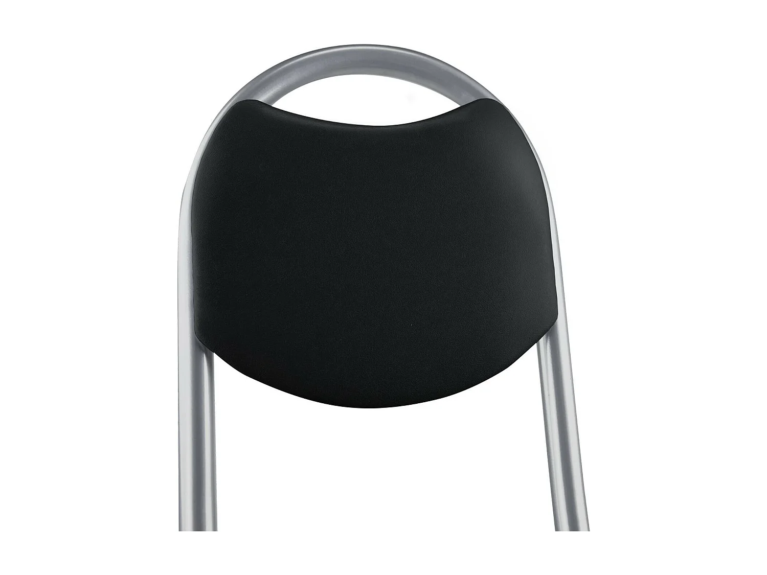 Pack 10 Sgabelli Pieghevoli con Schienale 32x36x73,5 cm Nero 7house