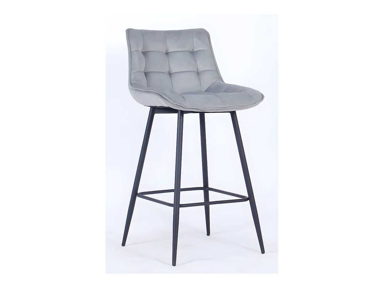 Lote de 4 Taburetes Chemel - Gris