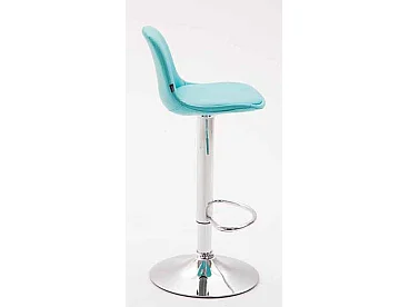 Lot de 2 tabourets métal bleue 39 x 43 x 39 cm 10_0001069