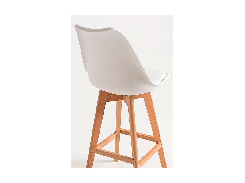 Lote de 2 Taburetes Synk - Blanco