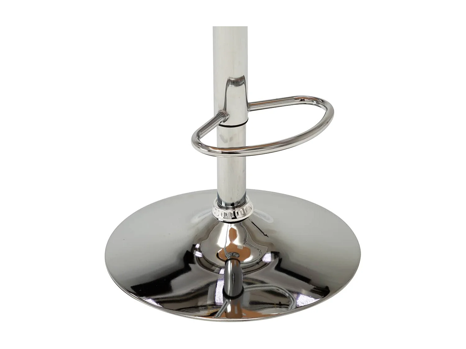 Barhocker Schwarz Bugholz und Kunstleder