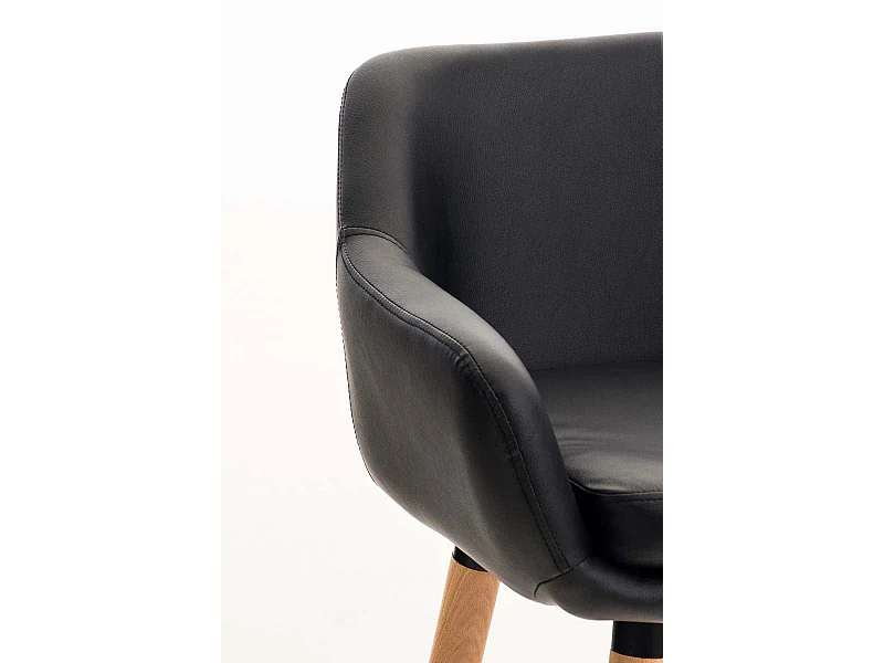 Lot de 2 tabourets noire 55 x 46 x 99 cm 10_0000229