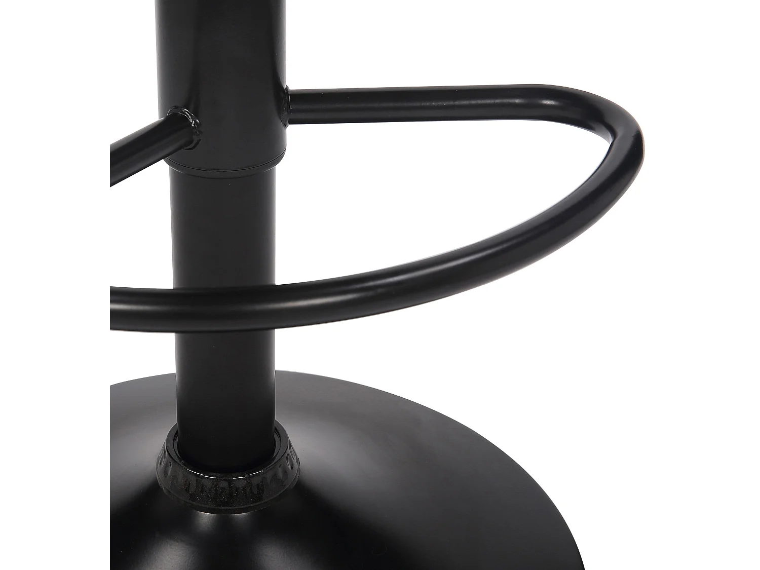 Tabouret de bar en métal argentée 40 x 40 x 85 cm TDB10179