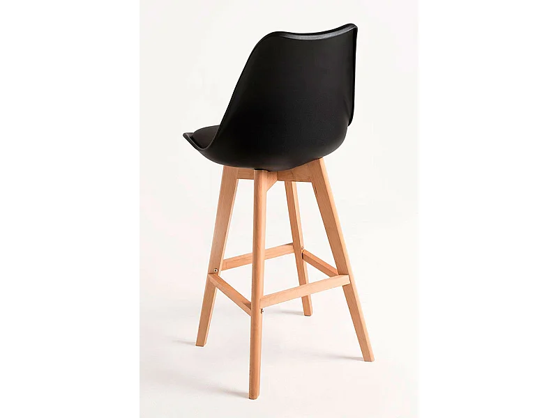 Lote de 6 Taburetes Synk - Negro