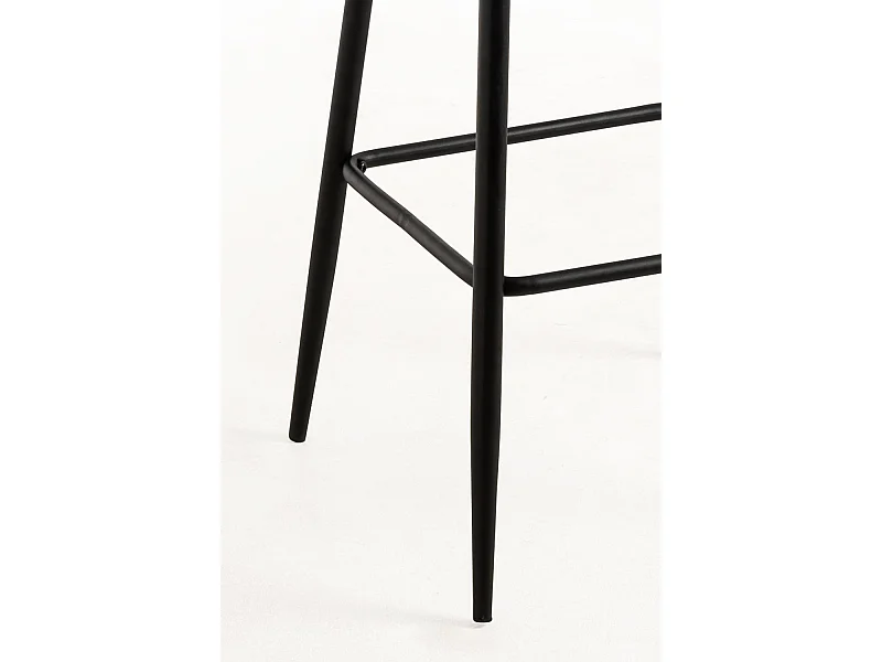 Taburetes Cocina - Taburete Veki Polipiel Vintage - Marrón Chocolate