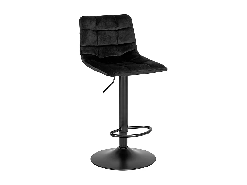 Set 2 Sgabelli Alti Middelfart, Nero, 43x43x108 cm, EPIKASA