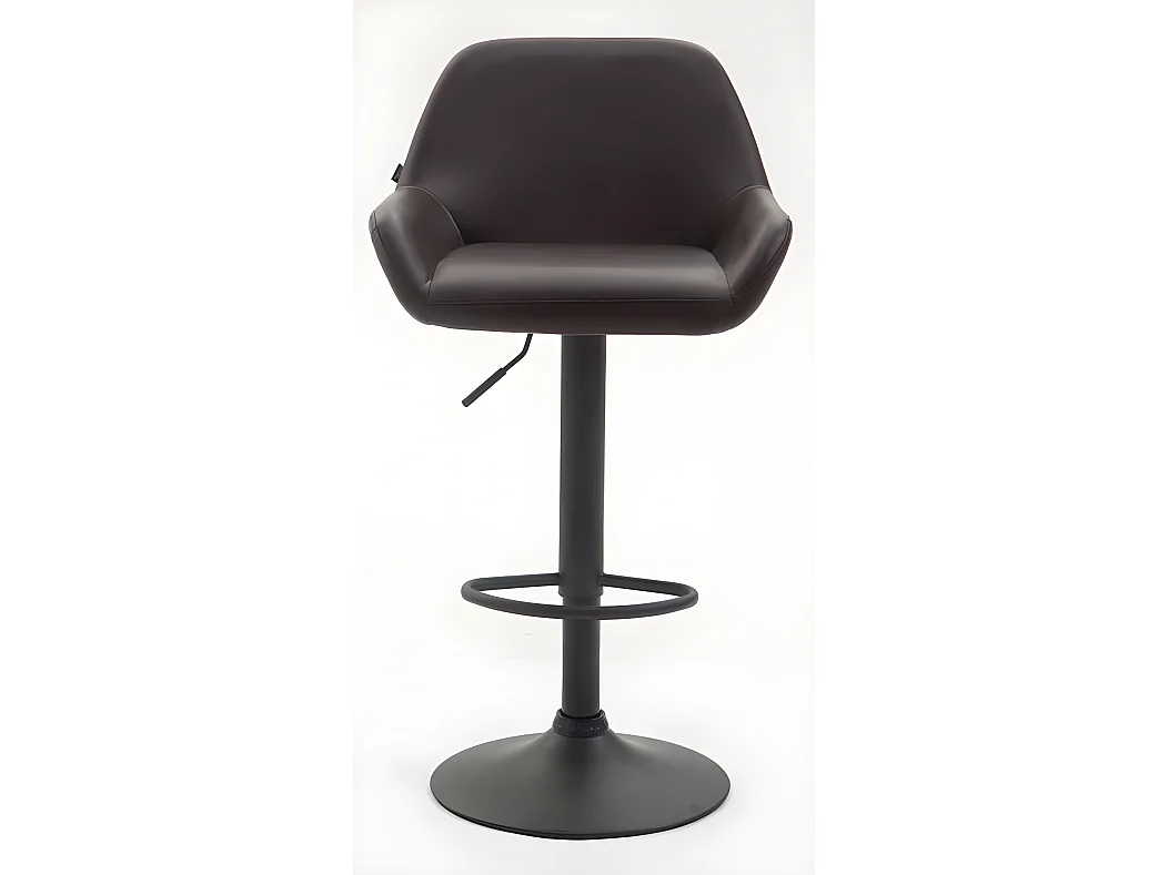 Lot de 2 tabourets métal marron TDB10217