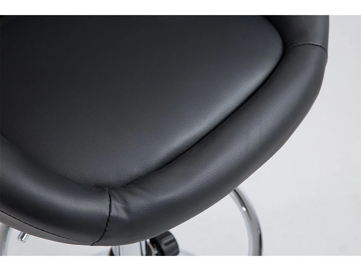 Lot de 2 tabourets noire 55 x 51 x 106 cm TDB10062