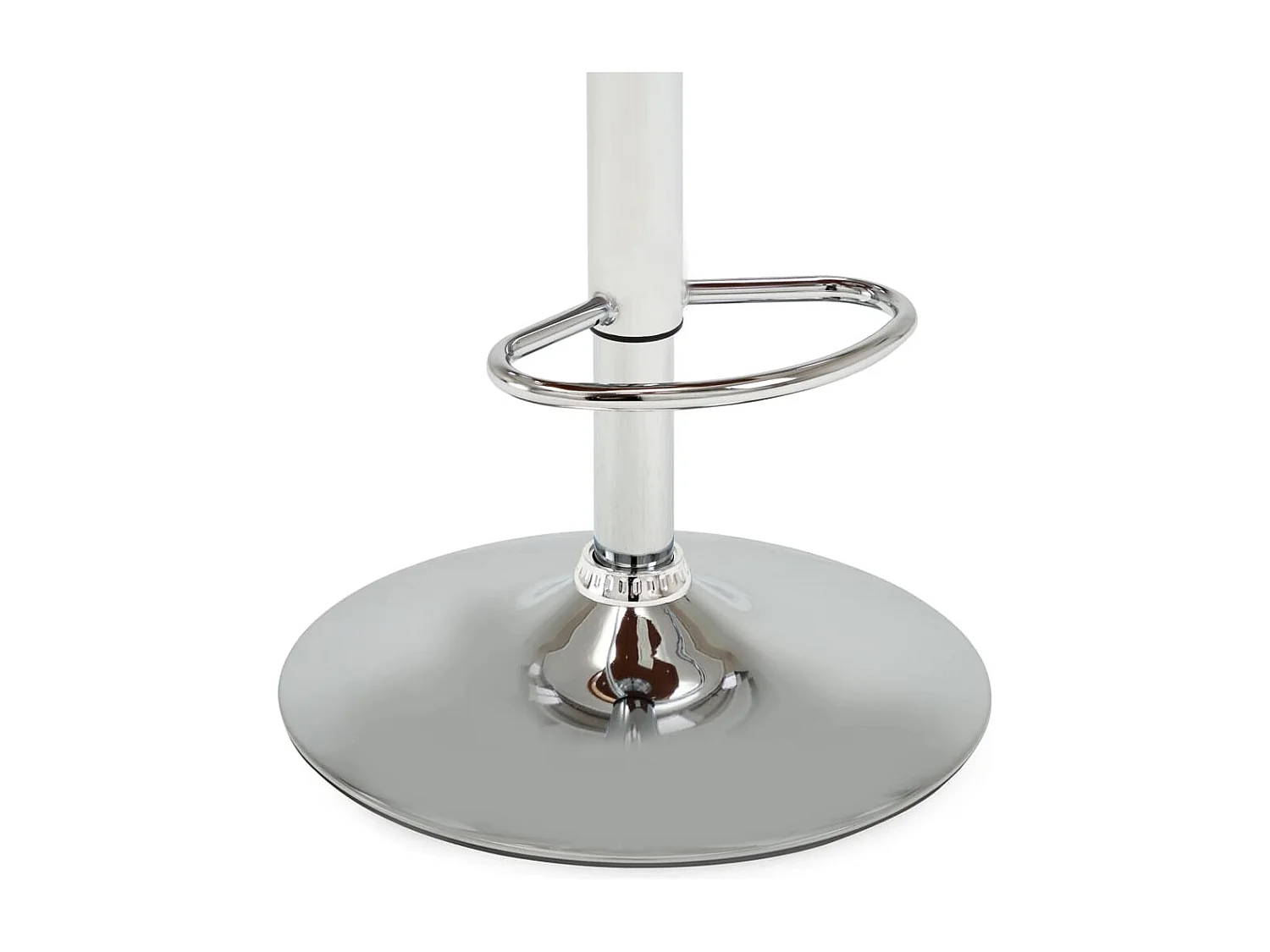 Barhocker 2 Stk. Creme Bugholz und Kunstleder