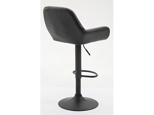 Lot de 2 tabourets métal argentée 51 x 52 x 89 cm TDB10223