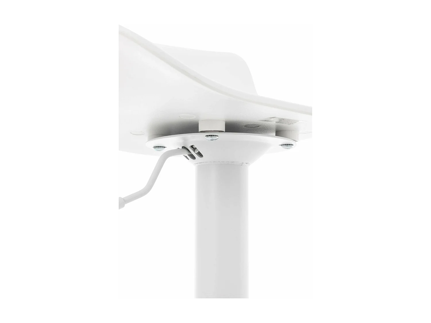 Lot de 2 tabourets blanche 43 x 44 x 75 cm TDB10286