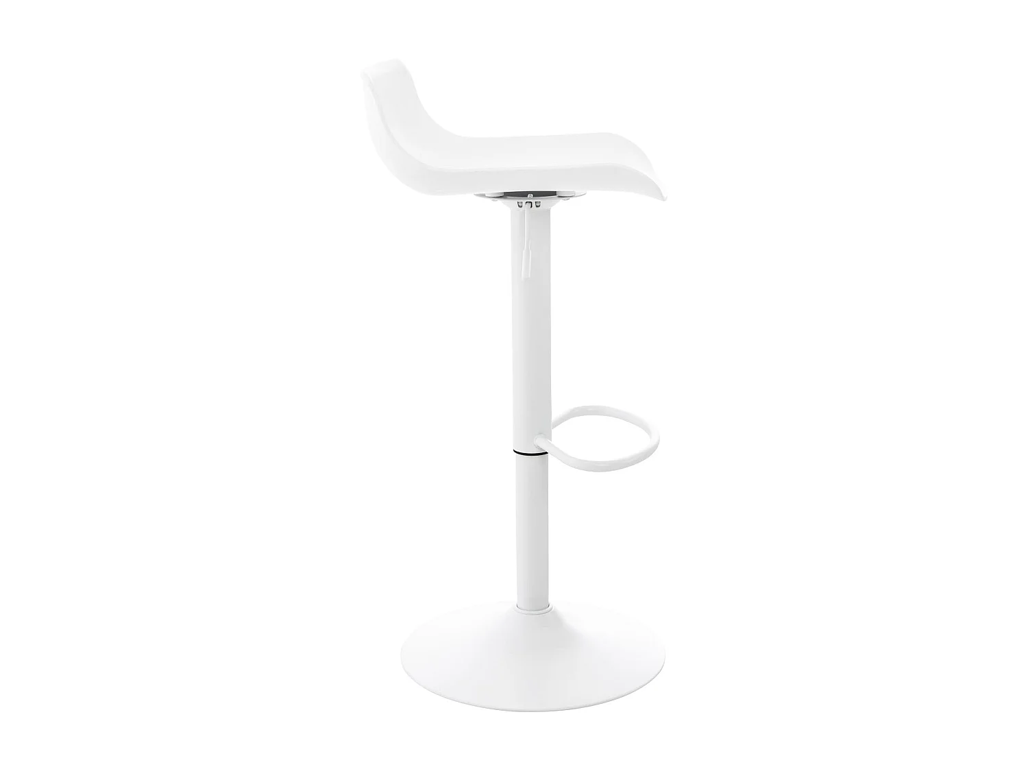 Lot de 2 tabourets blanche 43 x 44 x 75 cm TDB10286