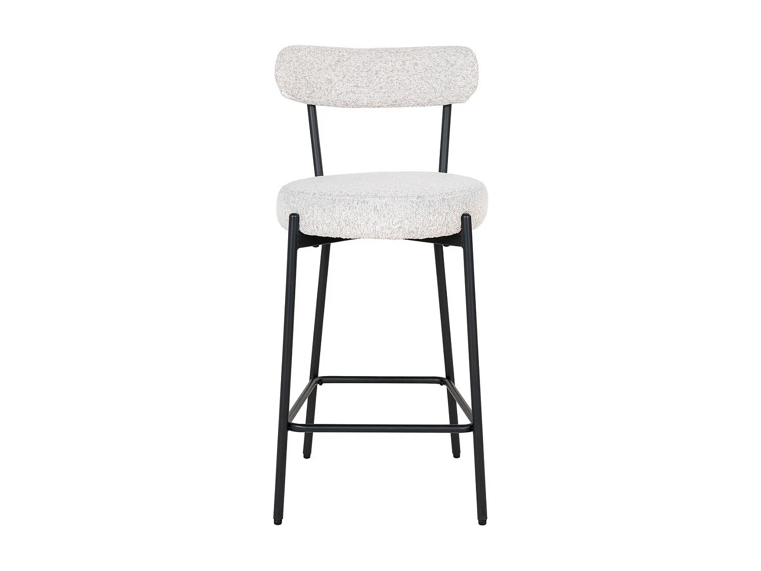 Hoge Kruk Badalona, Wit, 46x39x90 cm, Seven Design