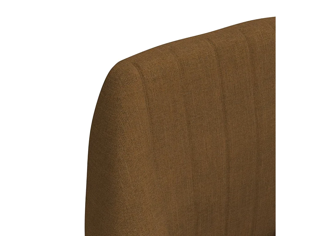 Banco de bar tecido castanho