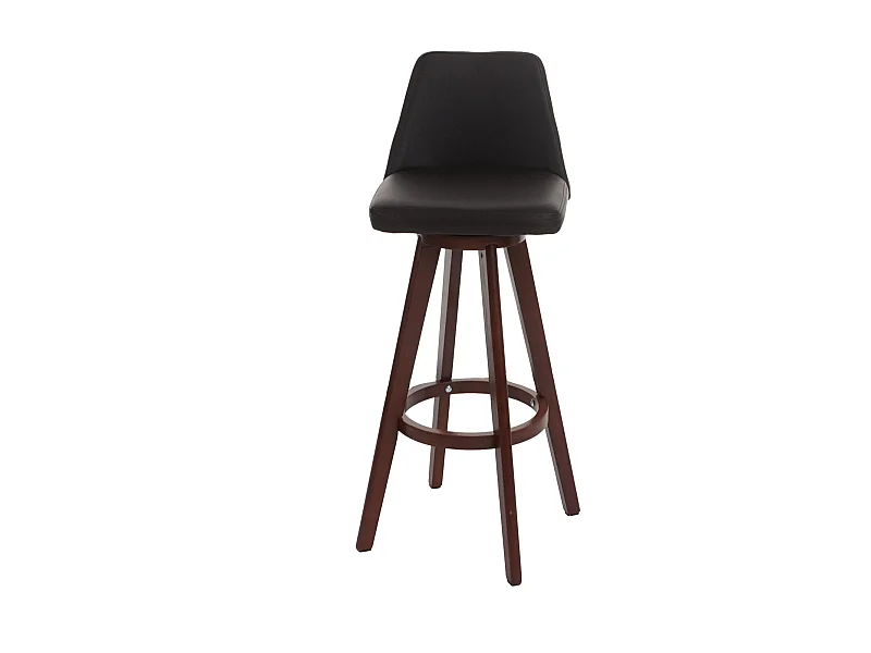 Tabouret de bar chaise bois marron 50 x 50 x 96 cm 04_0005277