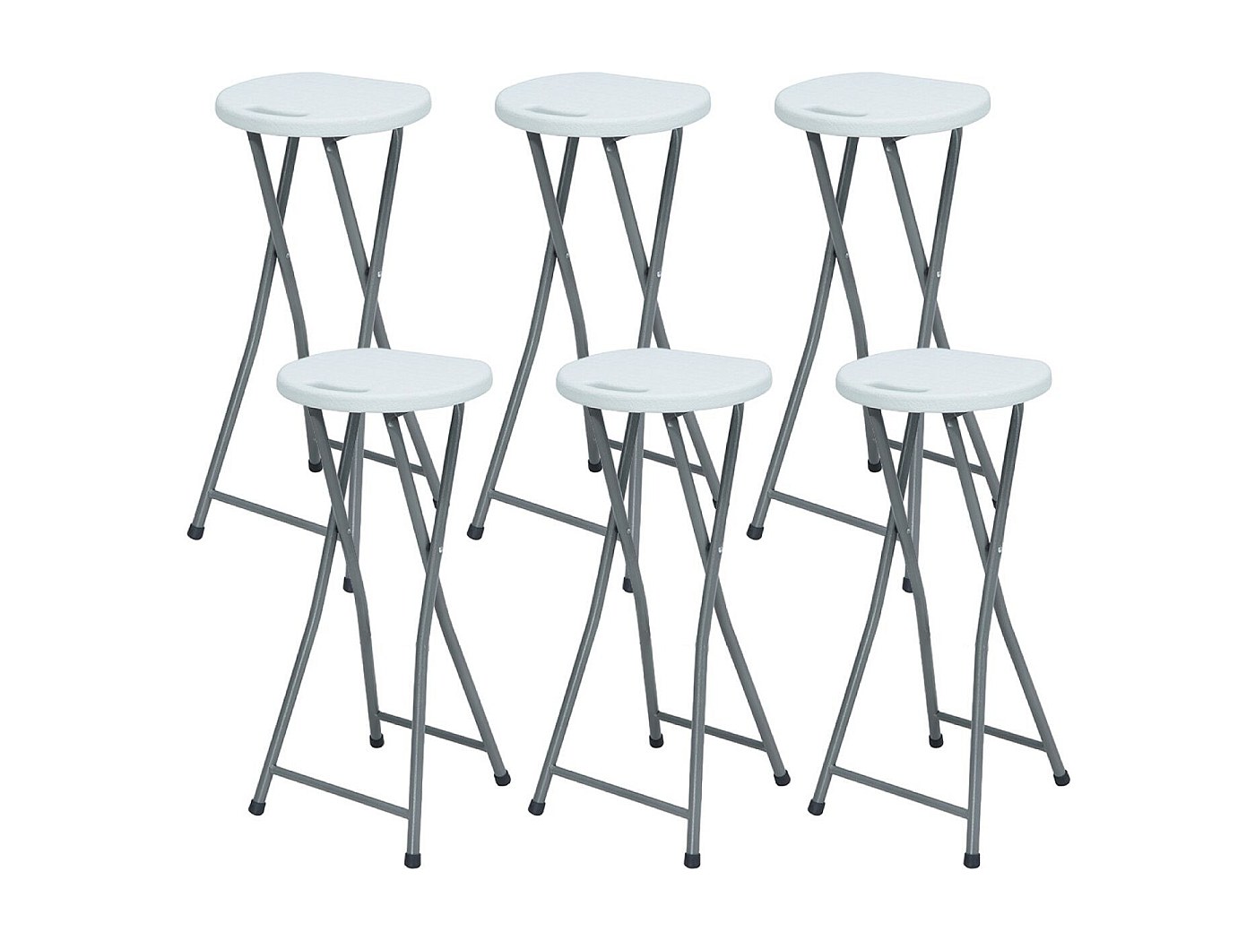 Sgabello Pieghevole 5five - Grigio, Imbottito, Design Moderno - Foto 7