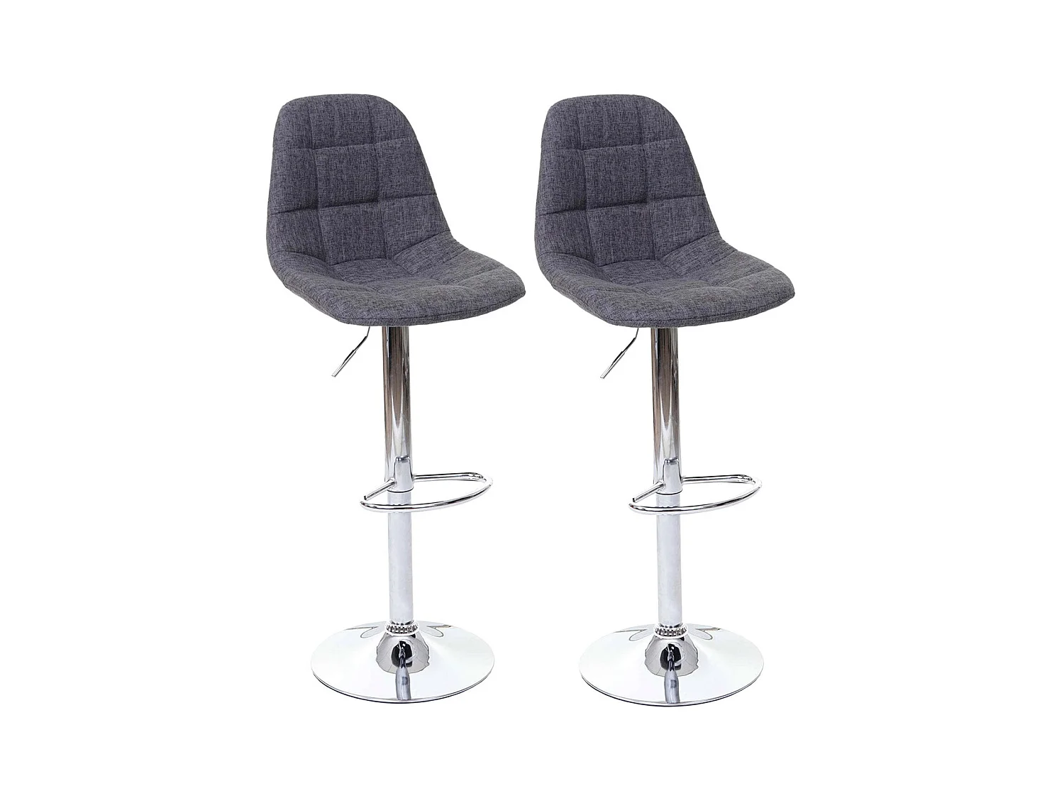 2x tabourets de bar grise 43 x 47 x 115 cm 04_0000106