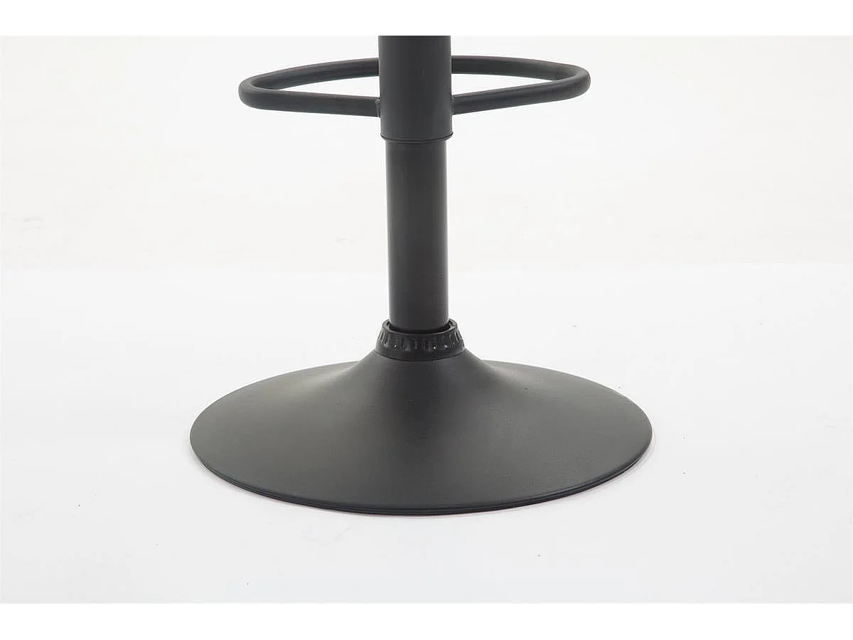 Lot de 2 tabourets métal crème 51 x 52 x 89 cm TDB10218